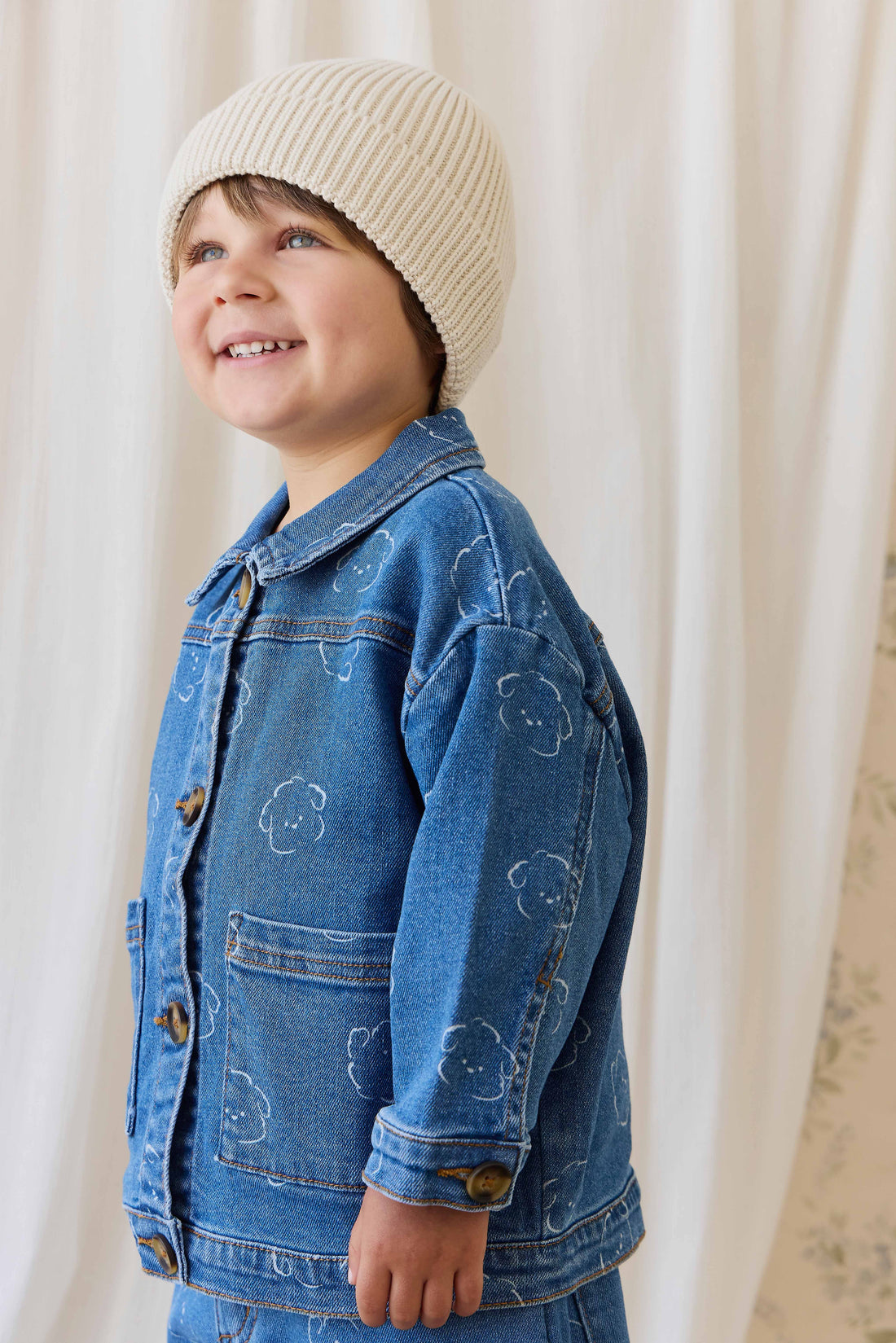 Axel Jacket - Haru Denim Childrens Jacket from Jamie Kay NZ