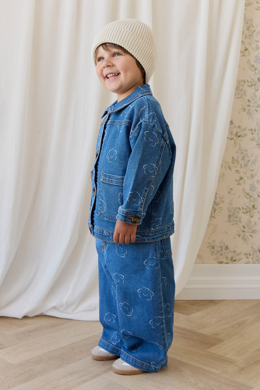 Axel Jacket - Haru Denim Childrens Jacket from Jamie Kay NZ