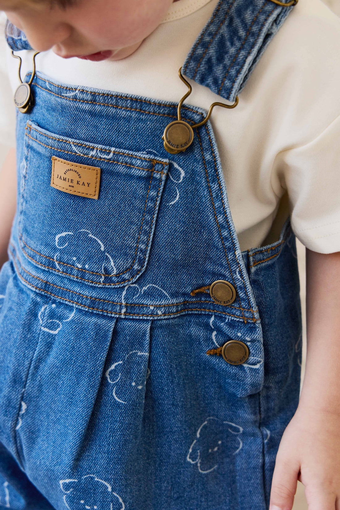 Blair Overall - Haru Denim Childrens Overall from Jamie Kay NZ