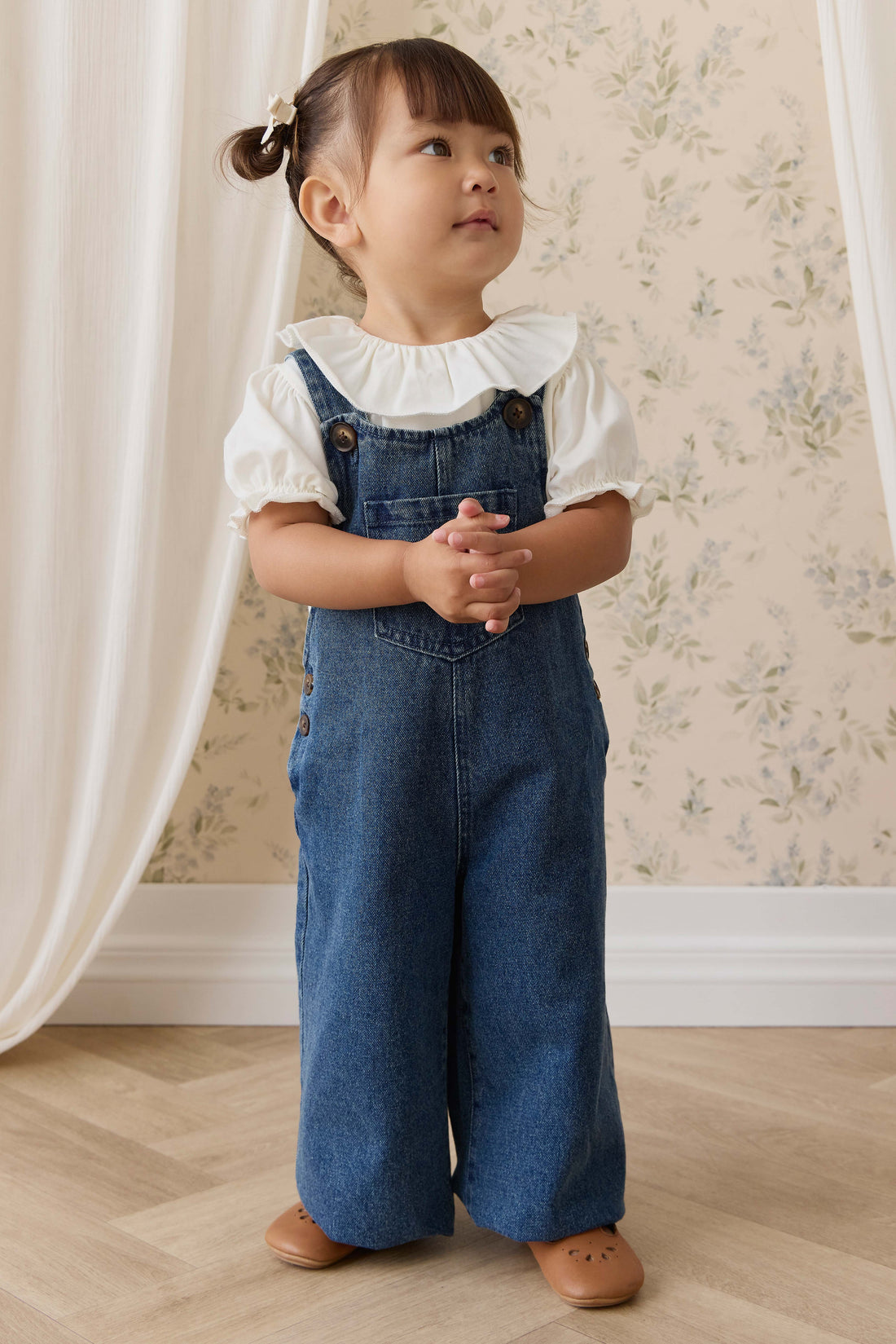 Dorian Overall - Classic Denim Childrens Overall from Jamie Kay NZ