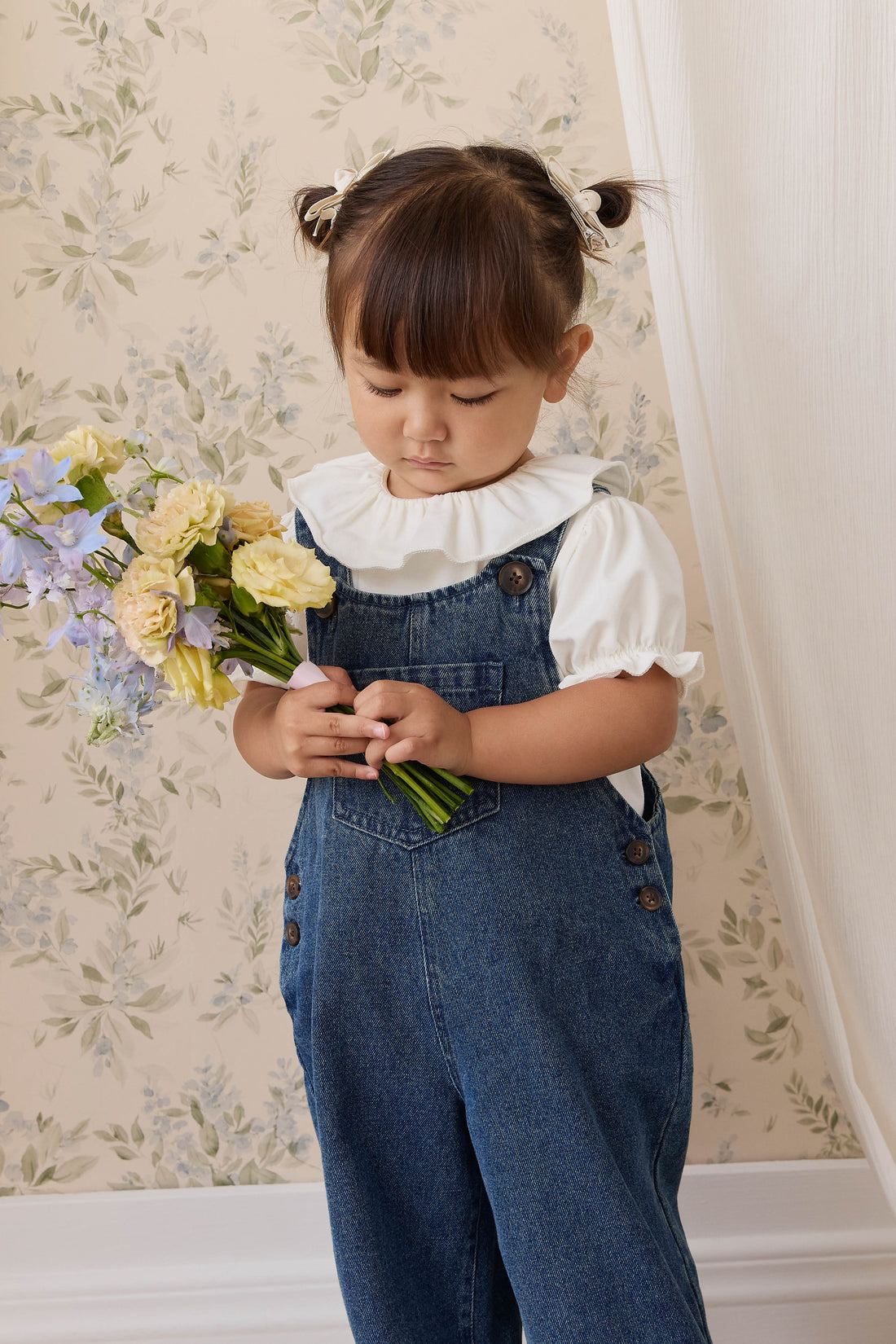 Dorian Overall - Classic Denim Childrens Overall from Jamie Kay NZ