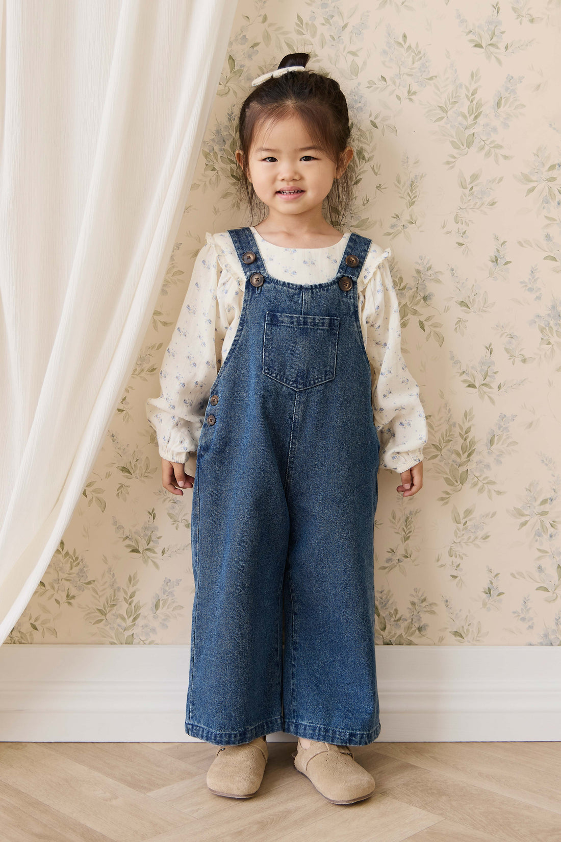 Dorian Overall - Classic Denim Childrens Overall from Jamie Kay NZ