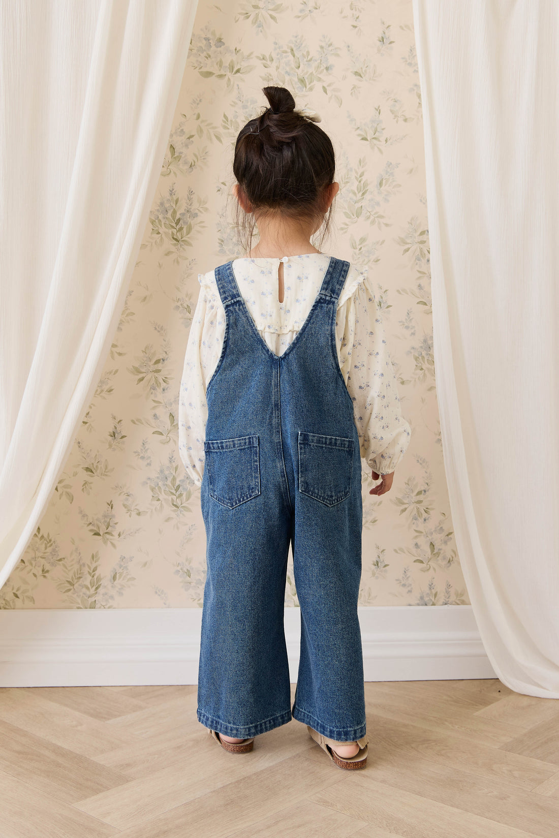 Dorian Overall - Classic Denim Childrens Overall from Jamie Kay NZ