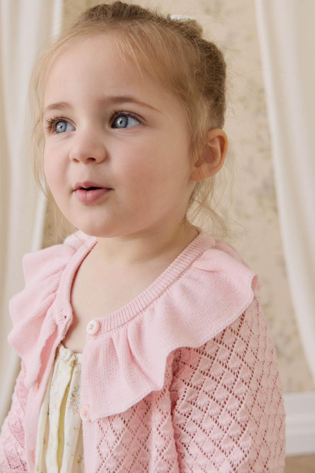 Mary Cardigan - Cotton Candy Childrens Cardigan from Jamie Kay NZ