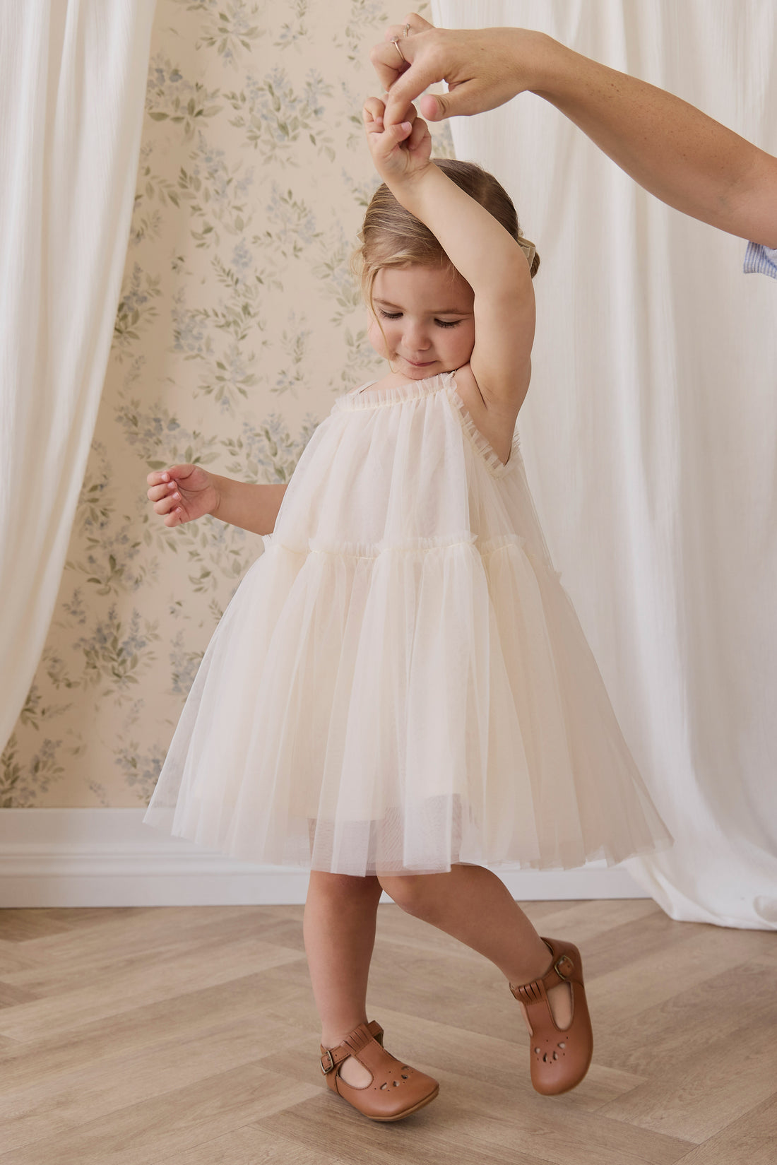 Nylah Dress - Swan Childrens Dress from Jamie Kay NZ