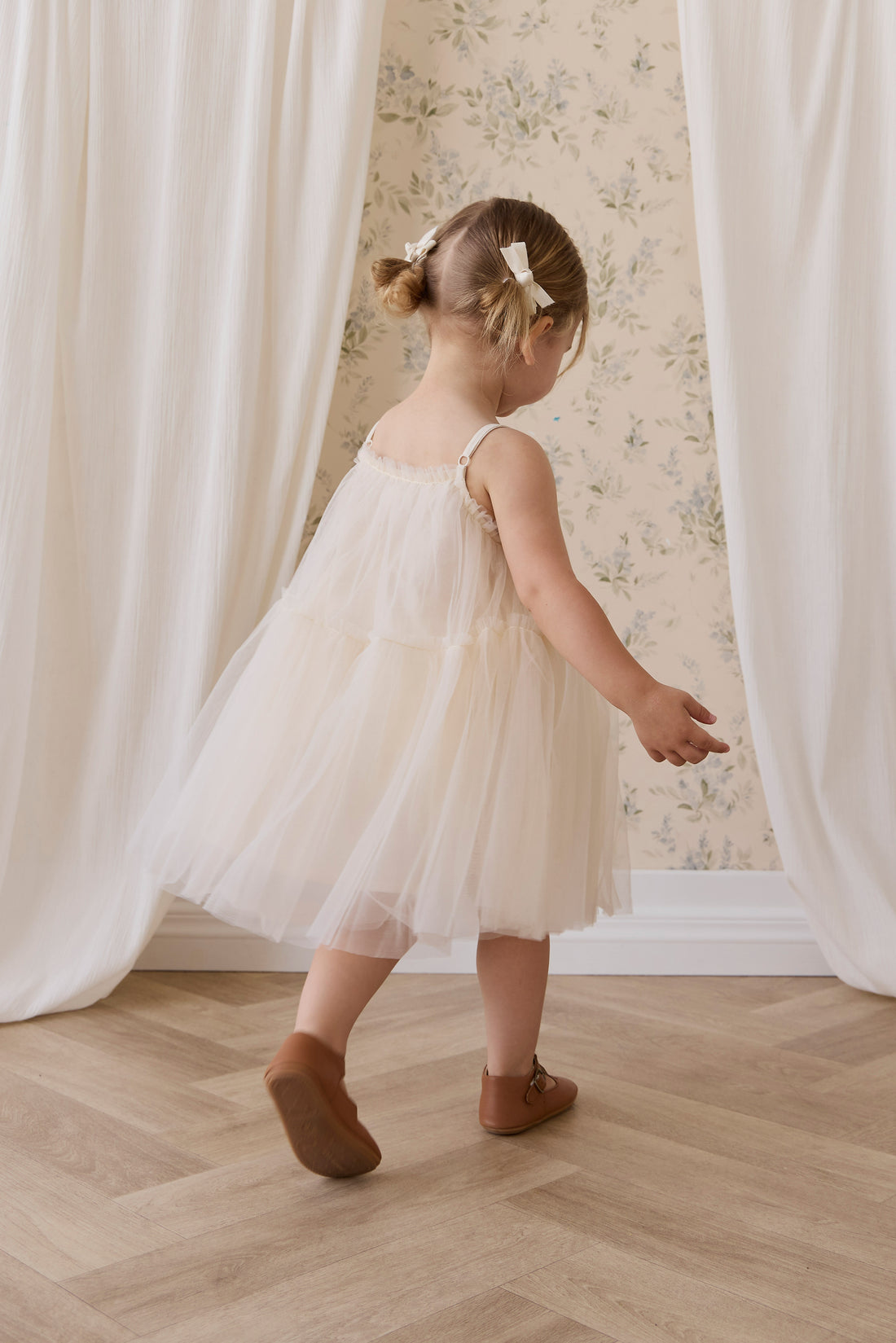 Nylah Dress - Swan Childrens Dress from Jamie Kay NZ