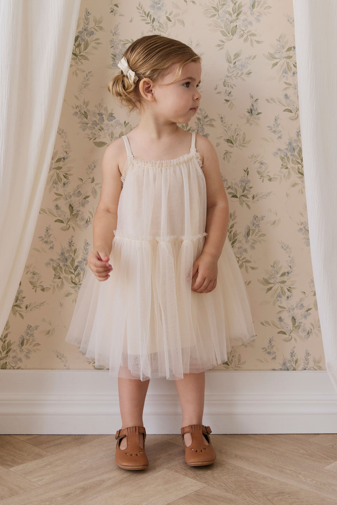 Nylah Dress - Swan Childrens Dress from Jamie Kay NZ