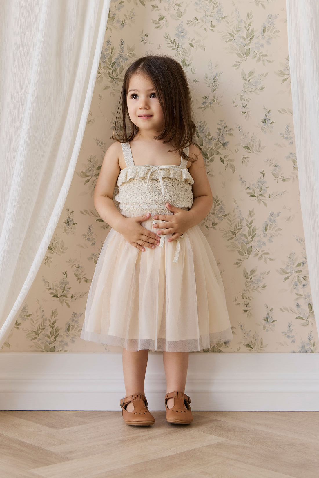 Lucille Skirt - Swan Childrens Skirt from Jamie Kay NZ