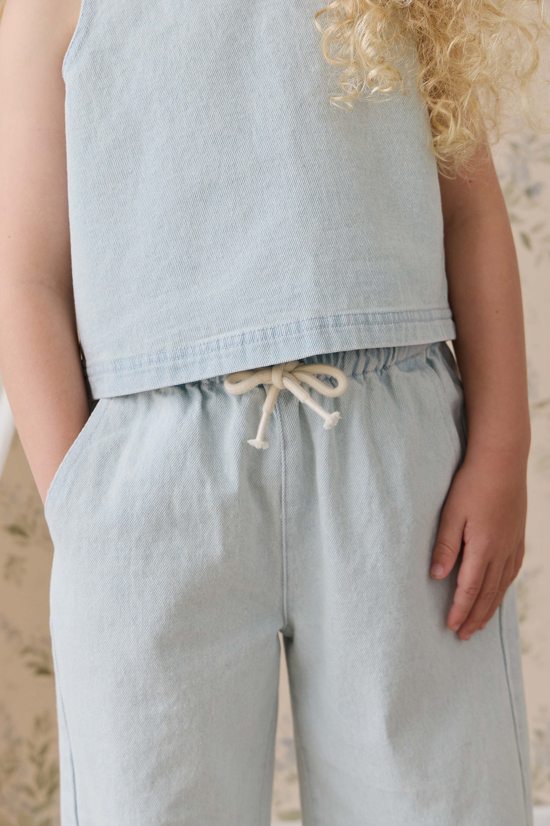 Ira Pant - Summer Clouds Childrens Pant from Jamie Kay NZ
