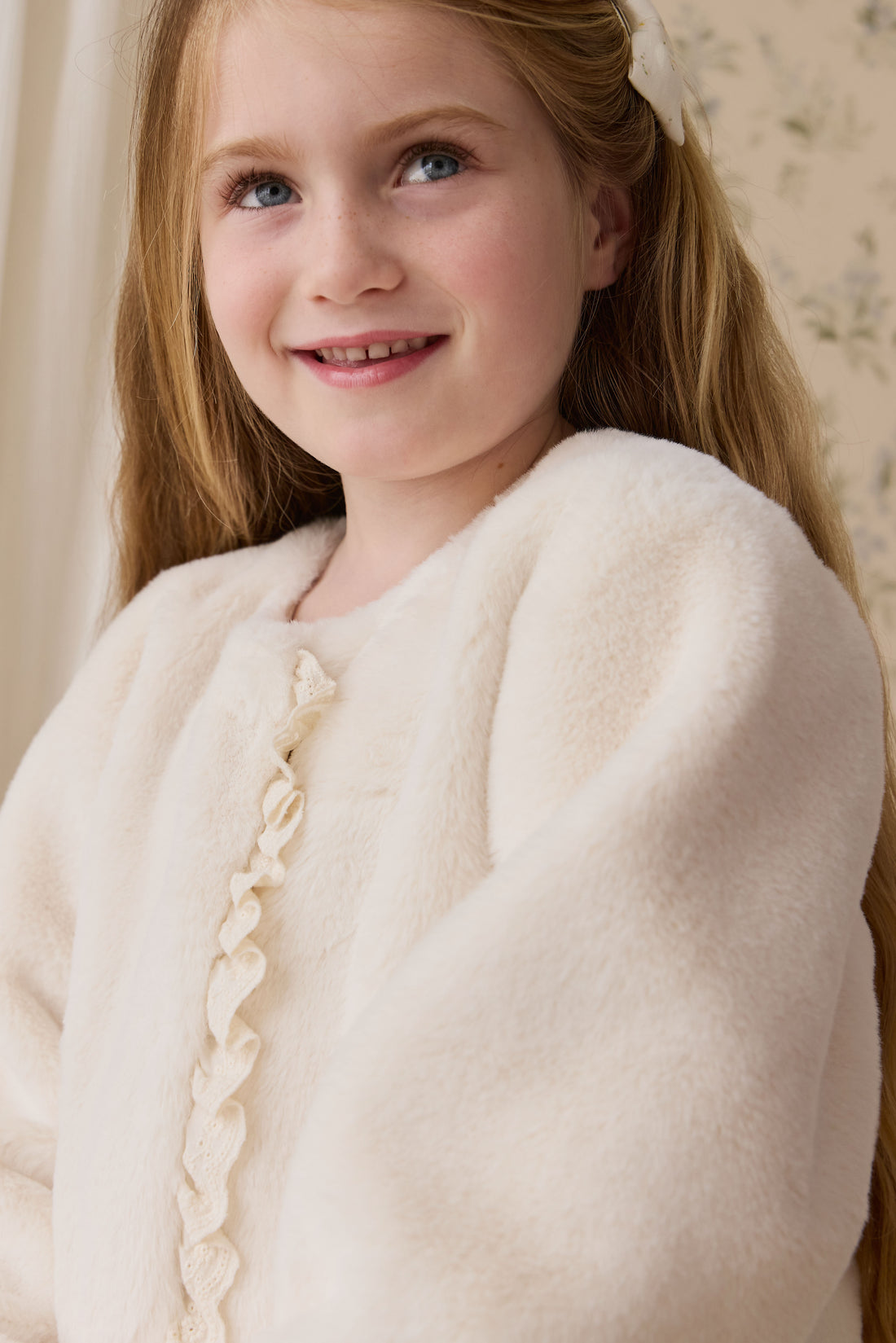 Bowie Jacket - Vanilla Childrens Footwear from Jamie Kay NZ