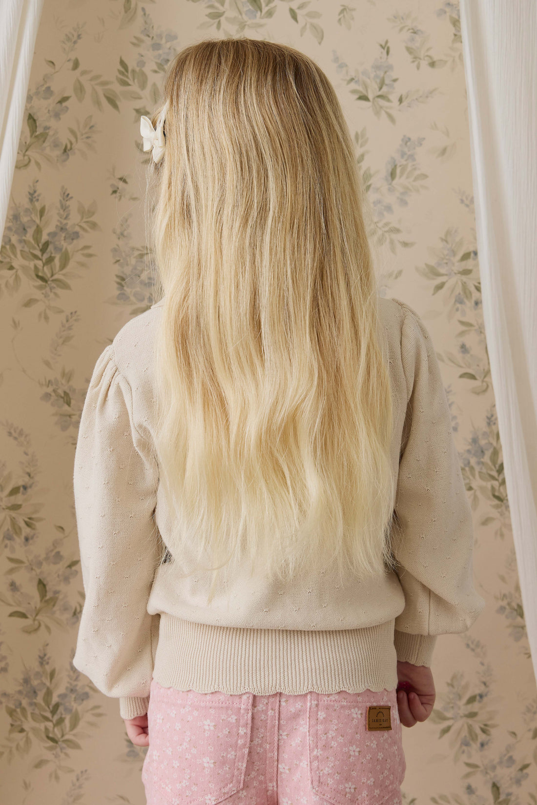 Jenny Jumper - Vanilla Childrens Jumper from Jamie Kay NZ