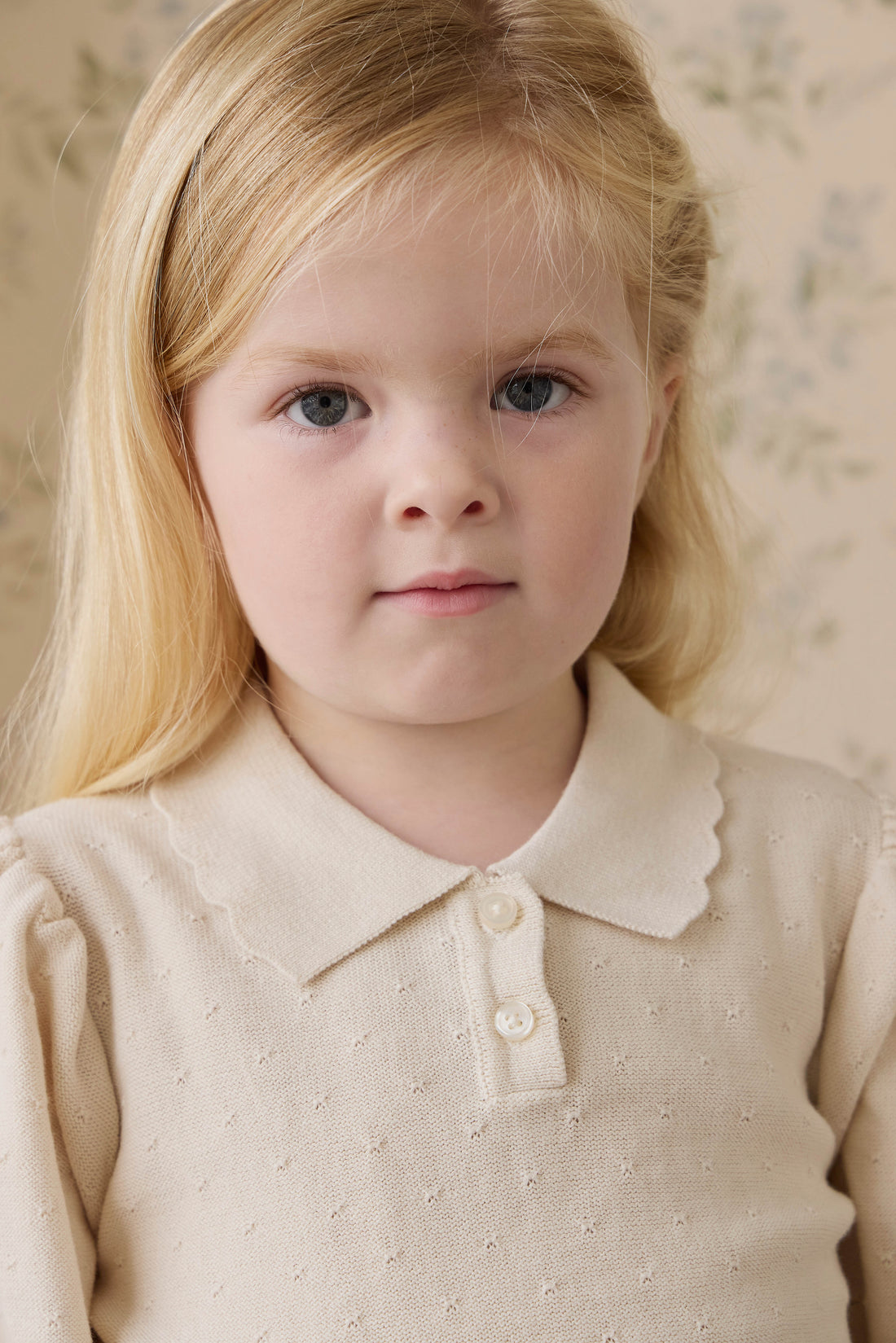 Jenny Jumper - Vanilla Childrens Jumper from Jamie Kay NZ