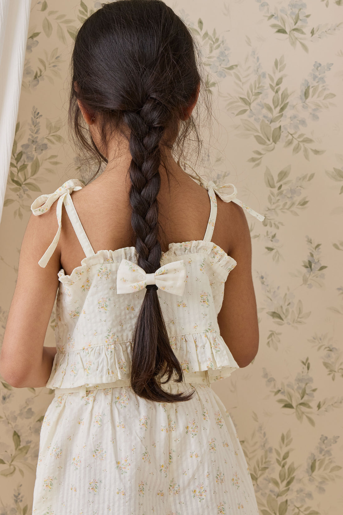 Organic Cotton Mirabel Top - Justine Parchment Childrens Top from Jamie Kay NZ