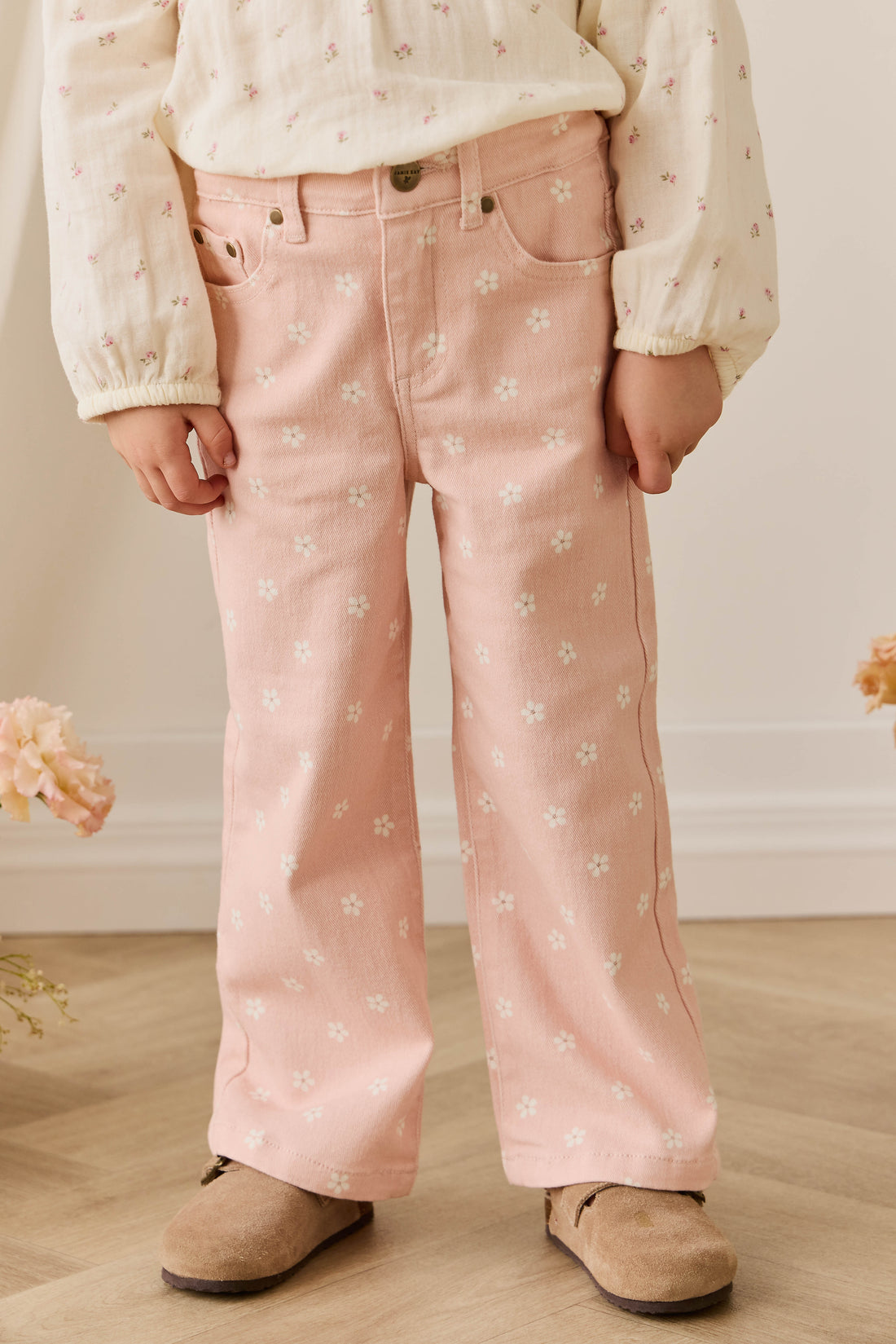Blair Pant - Josie Floral Trinket Childrens Pant from Jamie Kay NZ