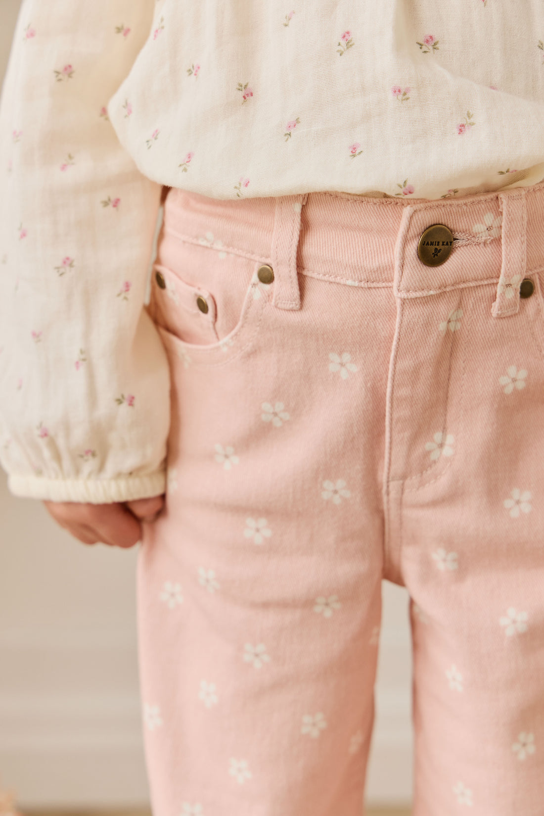 Blair Pant - Josie Floral Trinket Childrens Pant from Jamie Kay NZ