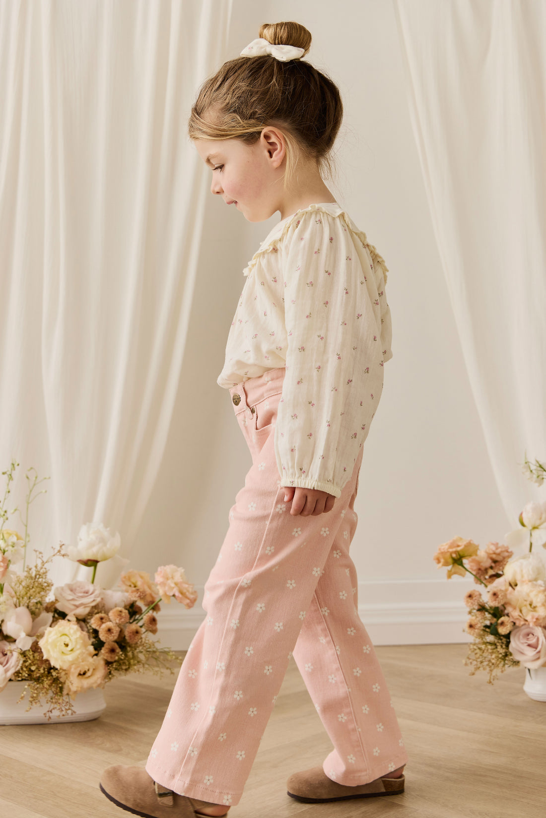 Blair Pant - Josie Floral Trinket Childrens Pant from Jamie Kay NZ