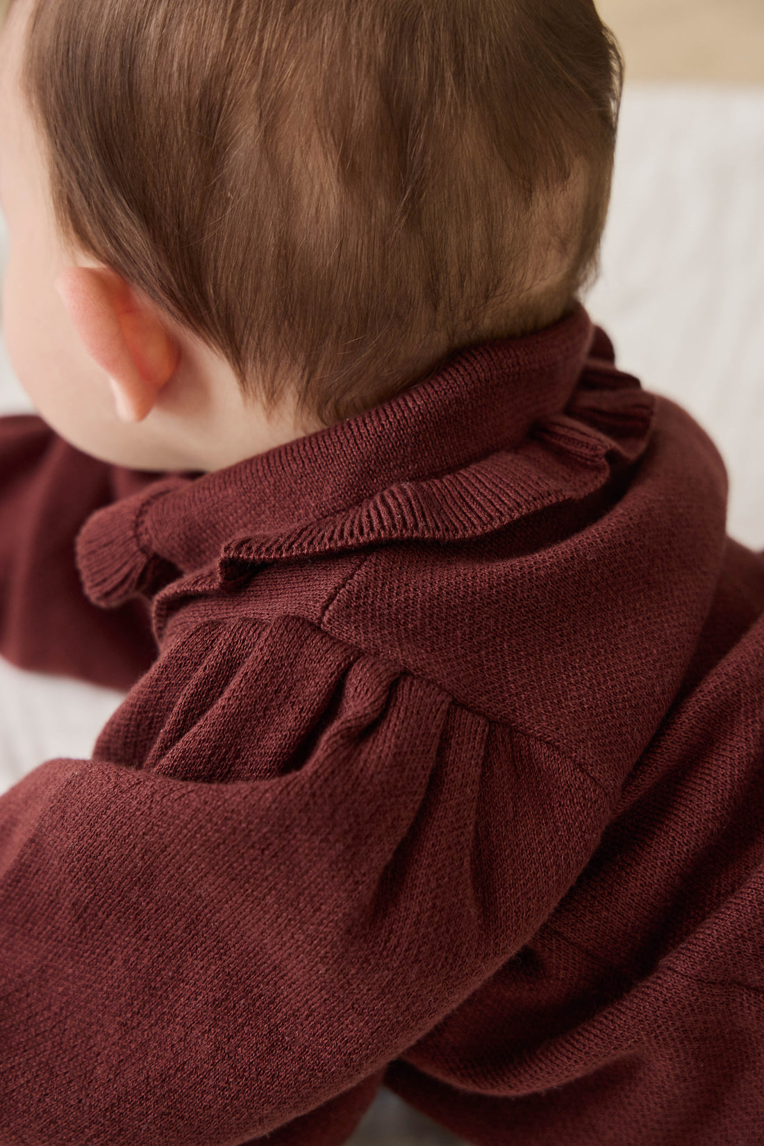 Bonnie Cardigan - Chocolate Chip Childrens Cardigan from Jamie Kay NZ