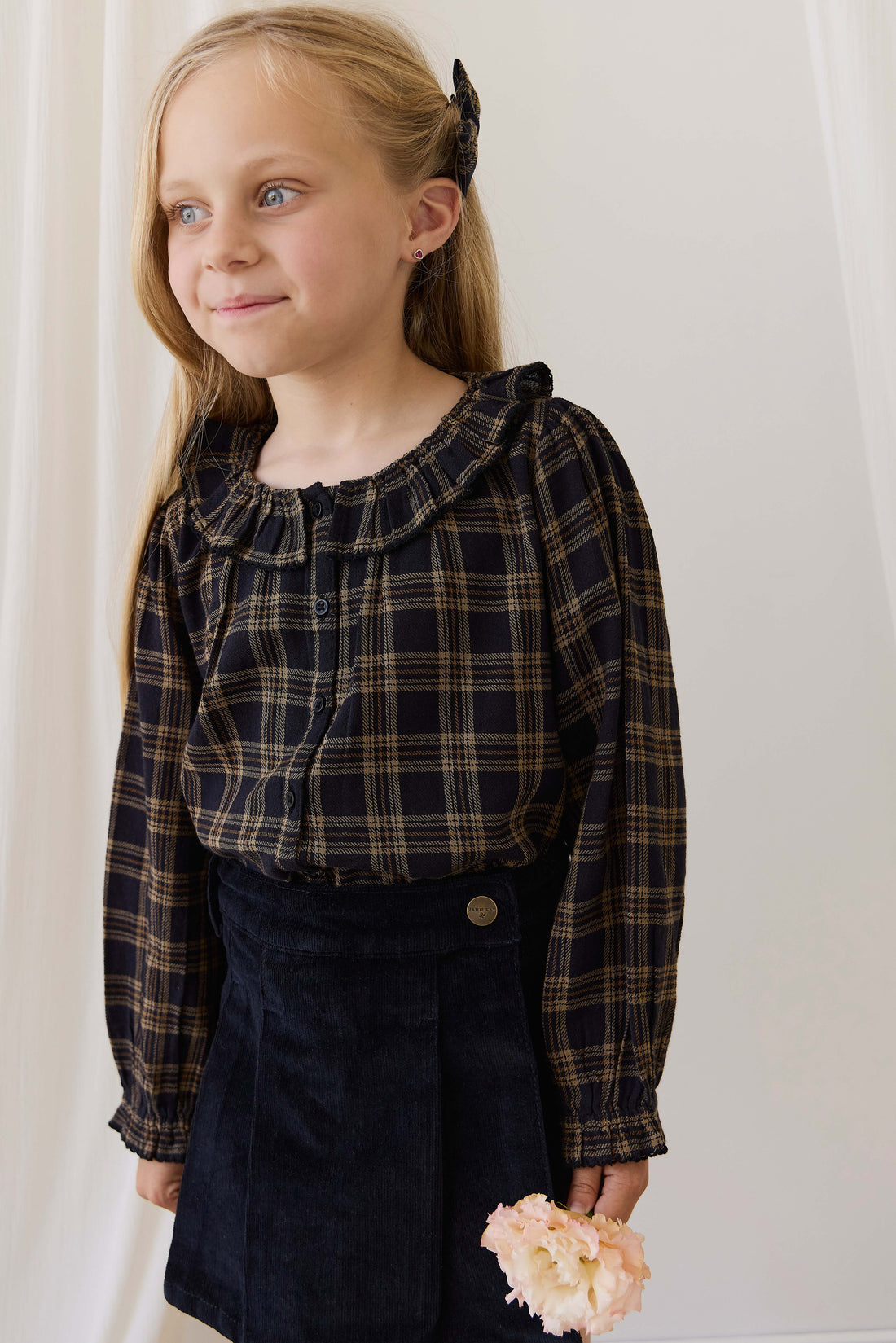 Chelsea Skirt - Ebony Childrens Skirt from Jamie Kay NZ