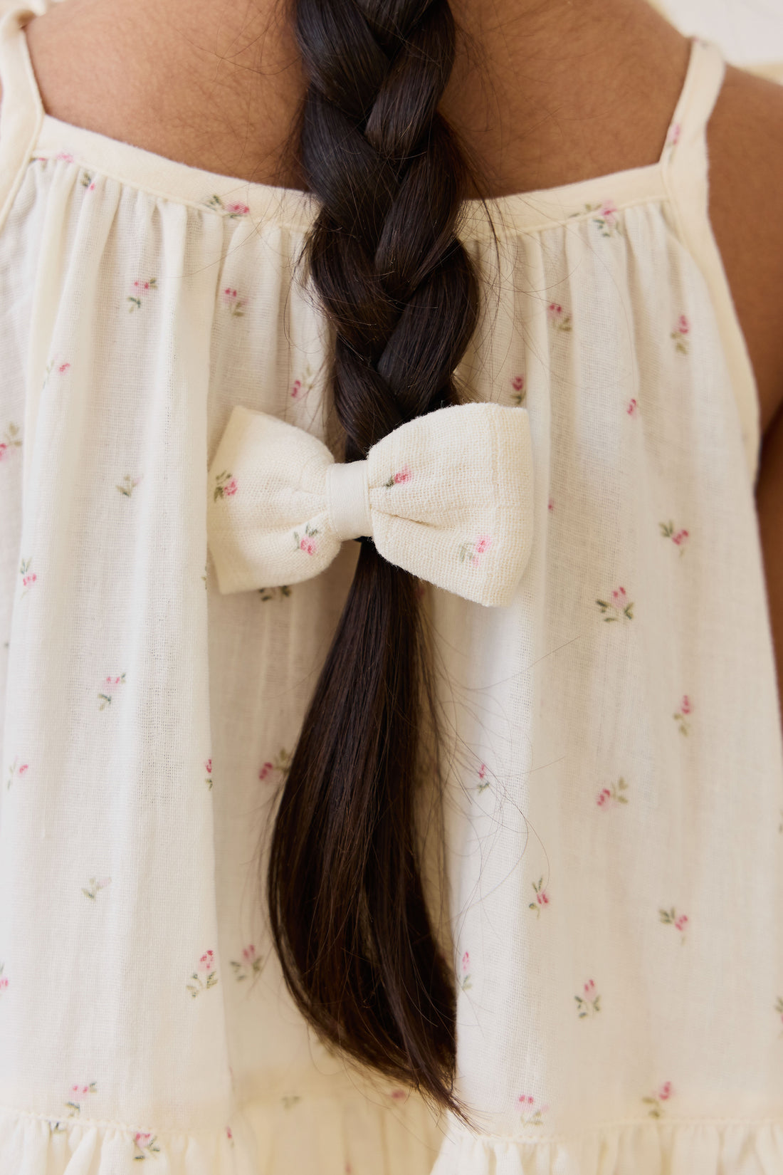 Organic Cotton Desiree Bow - Willow Rose Childrens Bow from Jamie Kay NZ