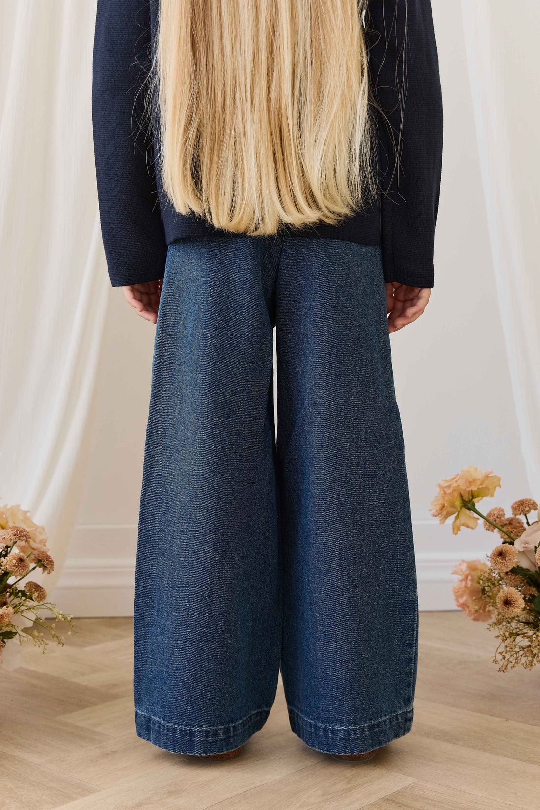 Theodora Pant - Classic Denim Childrens Pant from Jamie Kay NZ