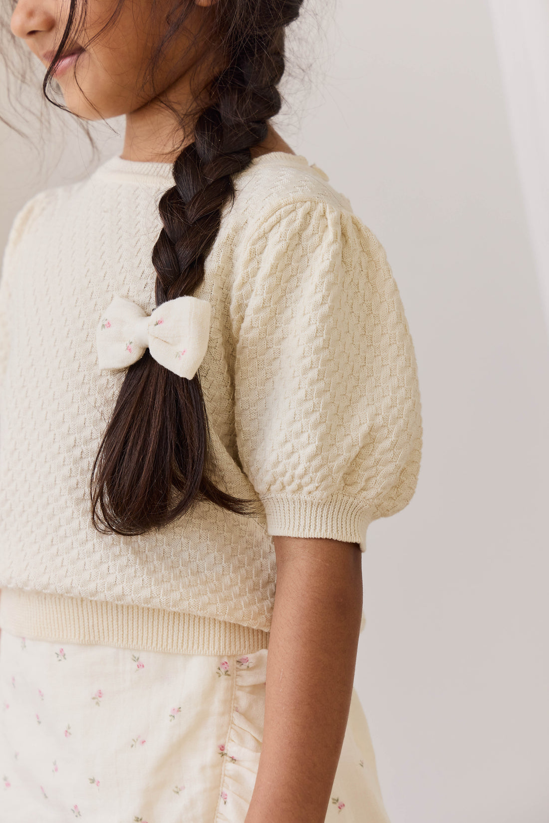 Annie Top - Vanilla Childrens Top from Jamie Kay NZ