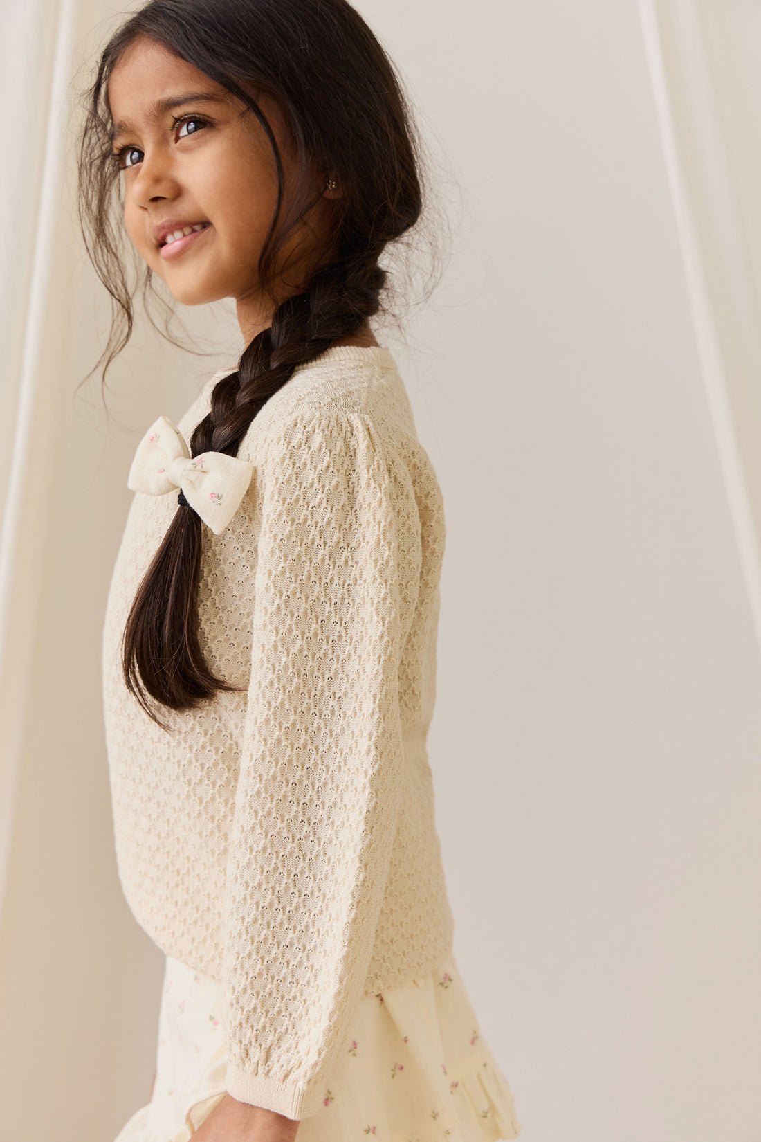 Mabel Jumper - Vanilla Childrens Jumper from Jamie Kay NZ