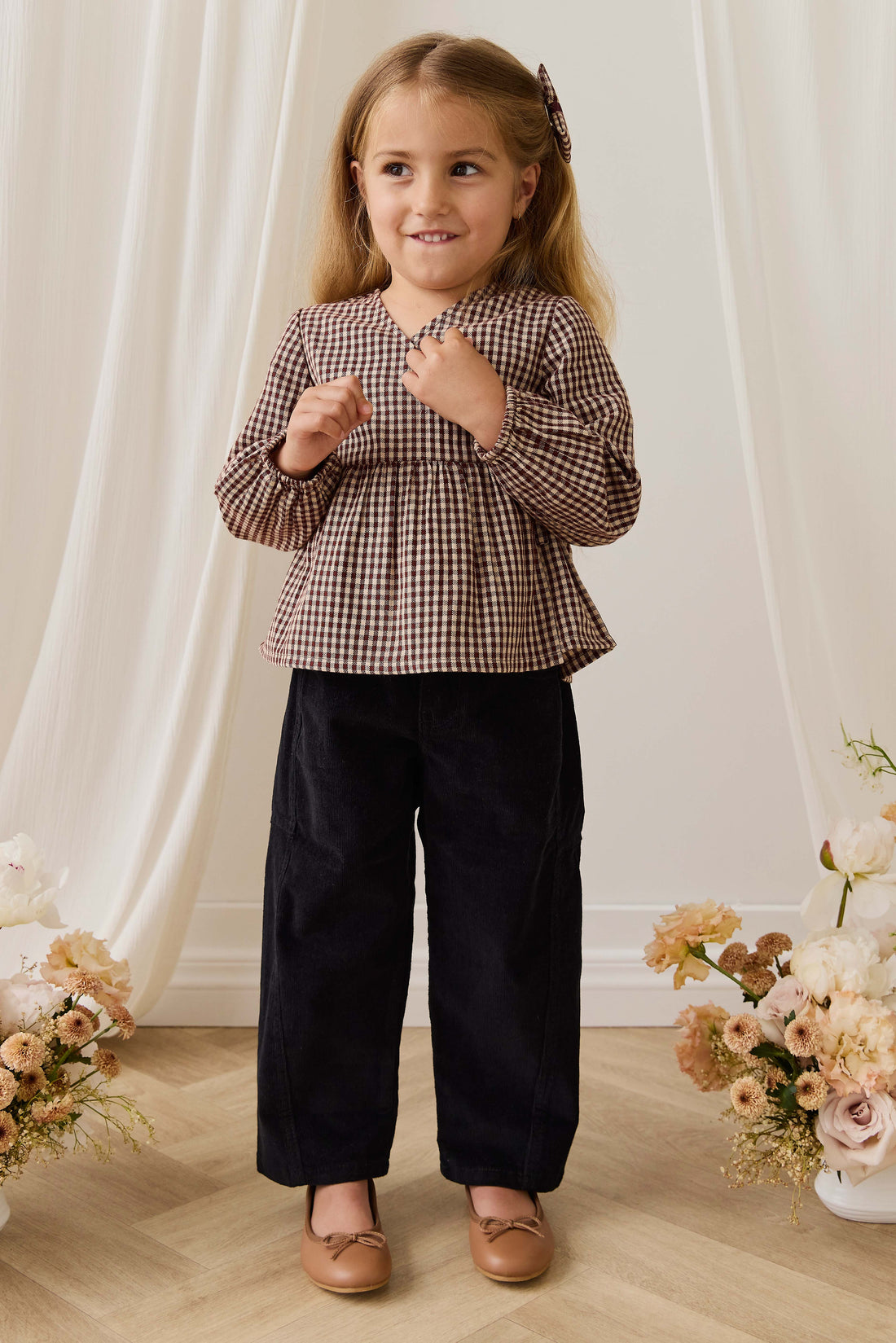 Willa Pant - Ebony Childrens Pant from Jamie Kay NZ