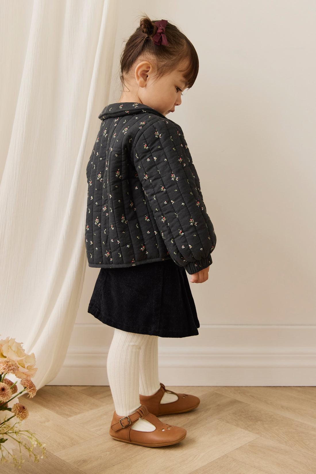 Yara Jacket - Dina Ebony Childrens Jacket from Jamie Kay NZ