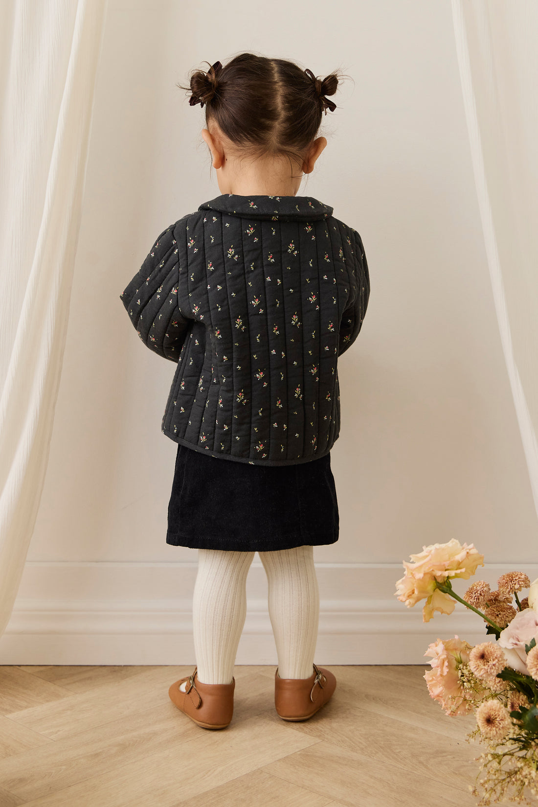 Yara Jacket - Dina Ebony Childrens Jacket from Jamie Kay NZ