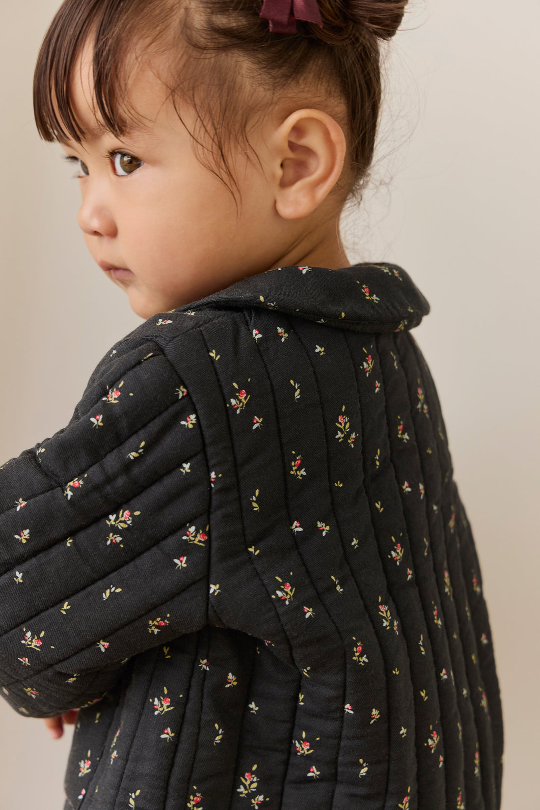 Yara Jacket - Dina Ebony Childrens Jacket from Jamie Kay NZ