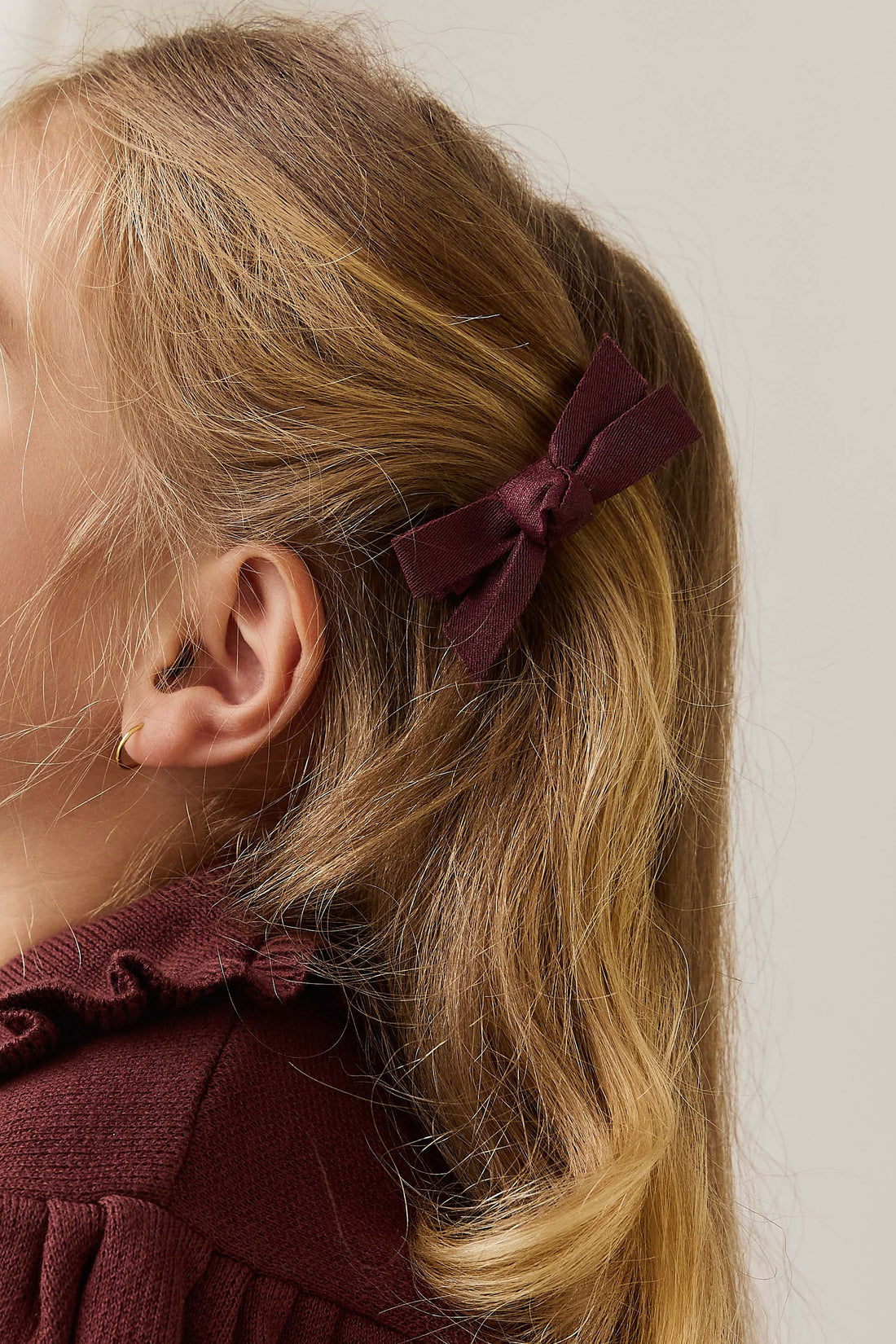 Ira Clip - Burnt Cinnamon Childrens Hair Accessories from Jamie Kay NZ
