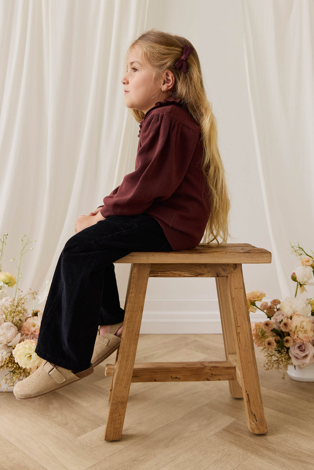 Willa Pant - Ebony Childrens Pant from Jamie Kay NZ