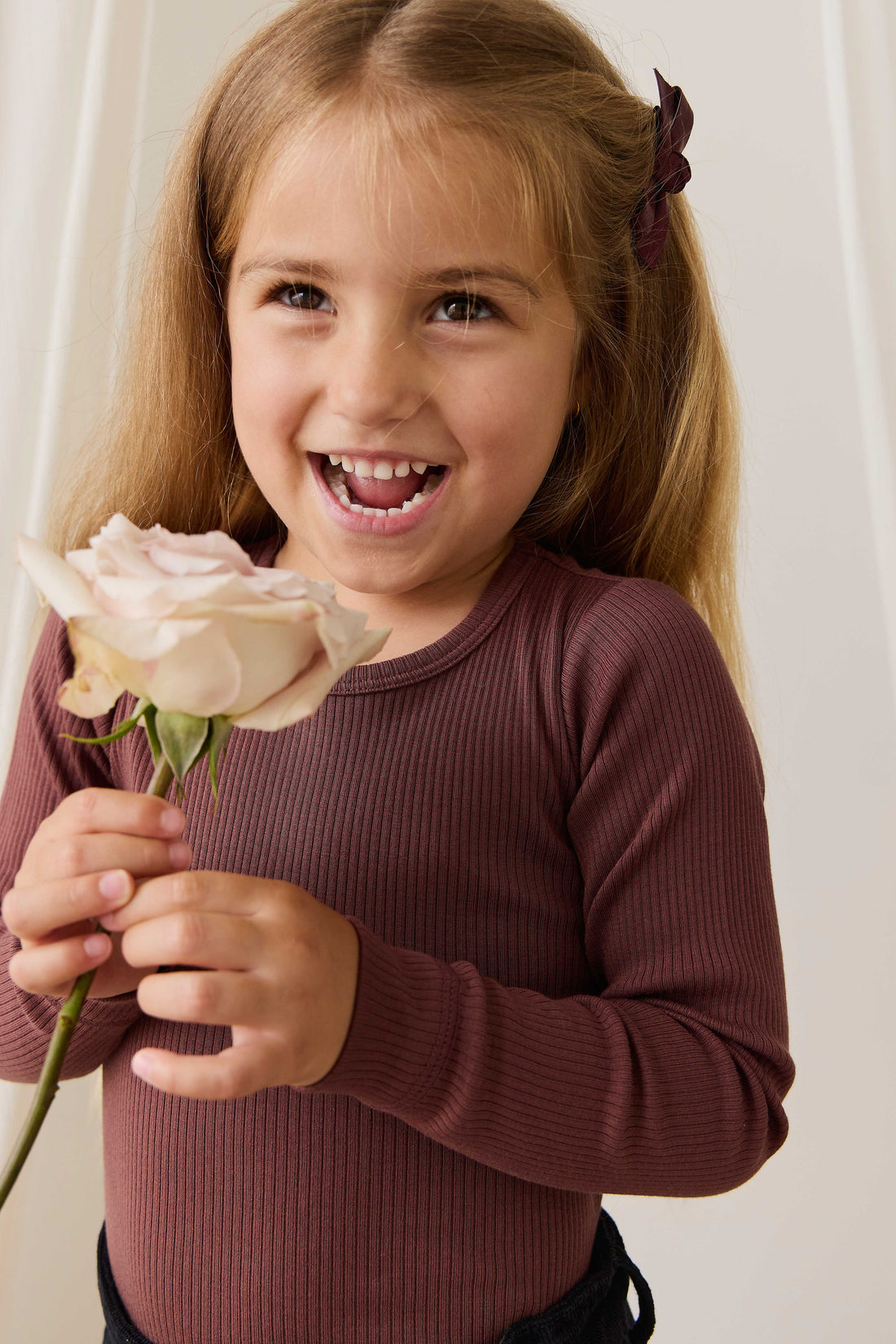Ira Clip - Burnt Cinnamon Childrens Hair Accessories from Jamie Kay NZ