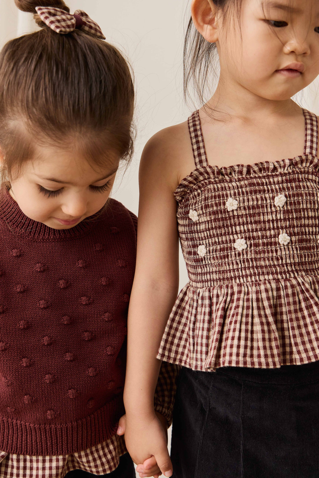 Albie Vest - Chocolate Chip Childrens Vest from Jamie Kay NZ