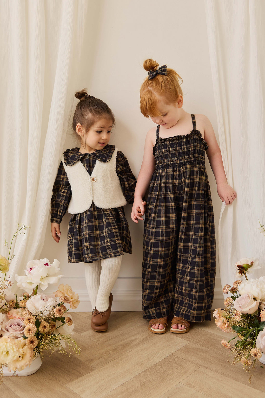 Petal Vest - Natural Childrens Vest from Jamie Kay NZ
