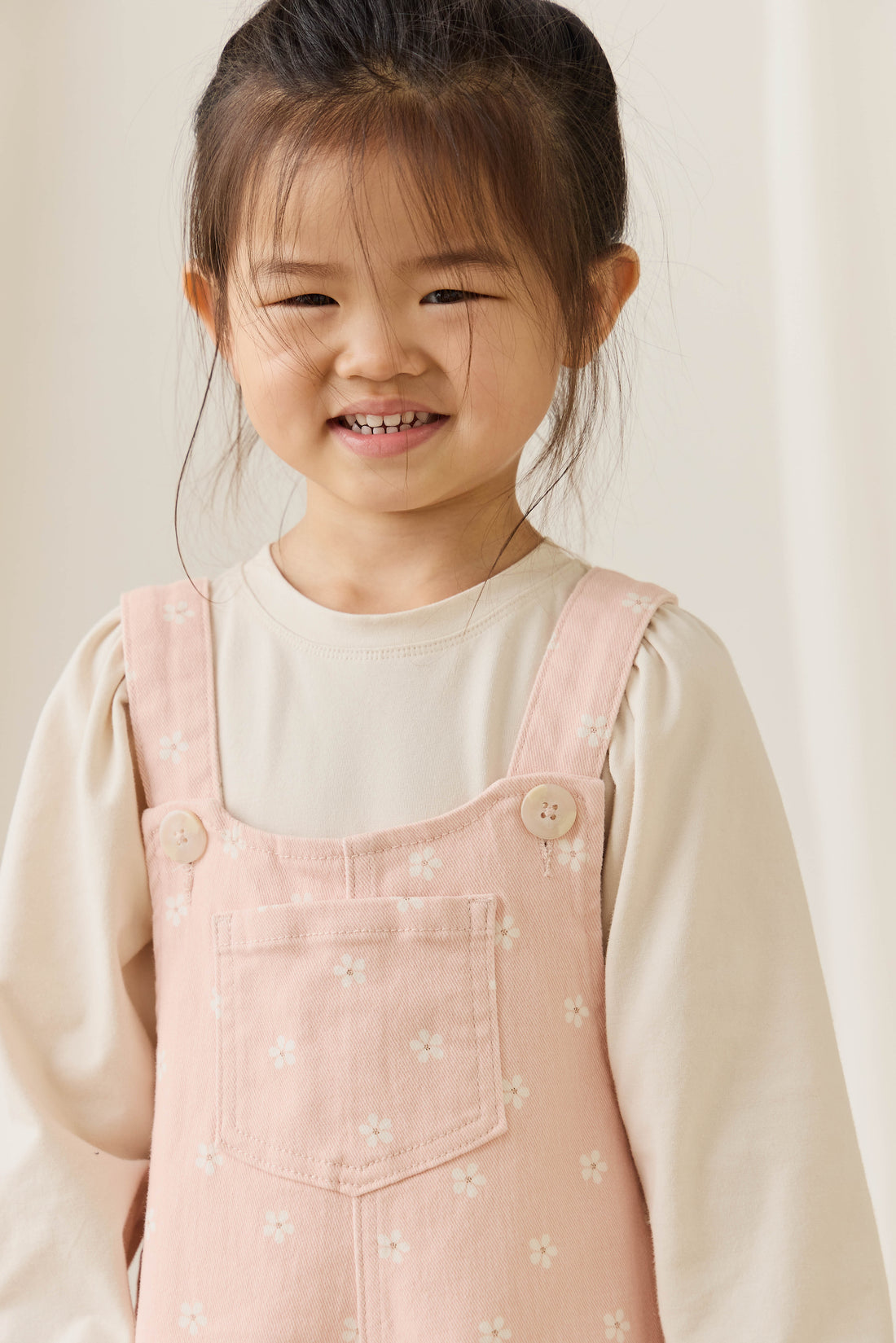 Dorian Overall - Josie Floral Trinket Childrens Overall from Jamie Kay NZ