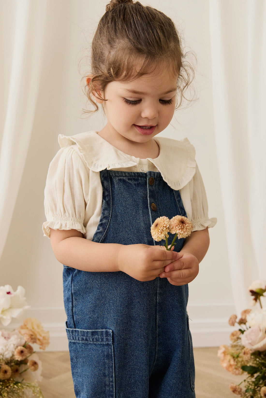 Ace Overall - Classic Denim Childrens Overall from Jamie Kay NZ