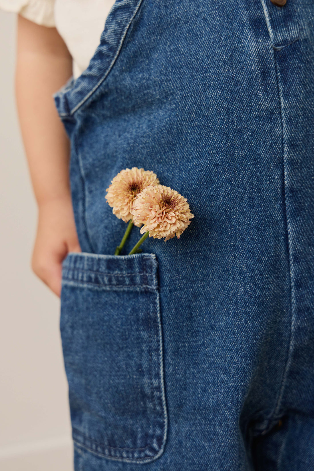 Ace Overall - Classic Denim Childrens Overall from Jamie Kay NZ