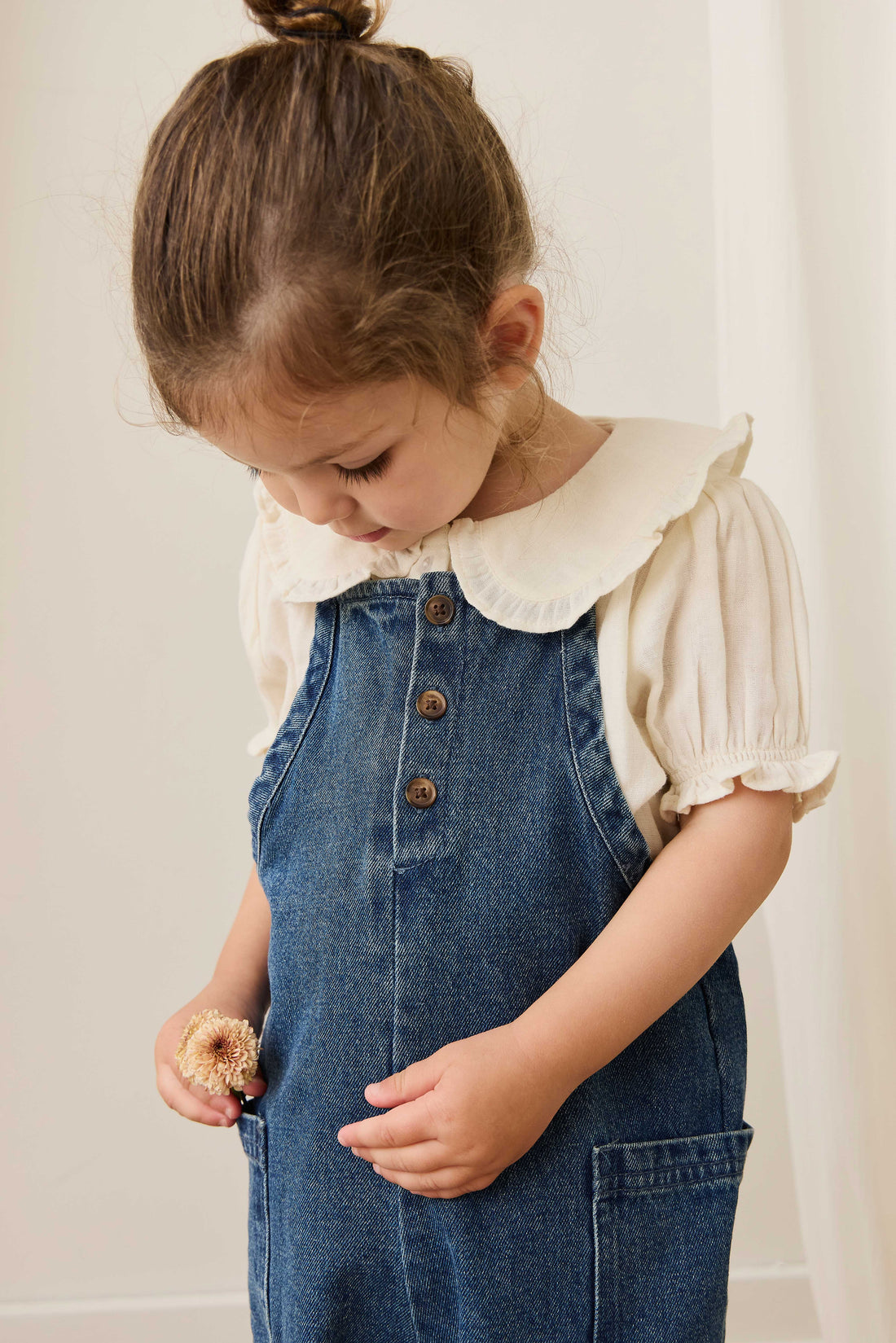 Ace Overall - Classic Denim Childrens Overall from Jamie Kay NZ
