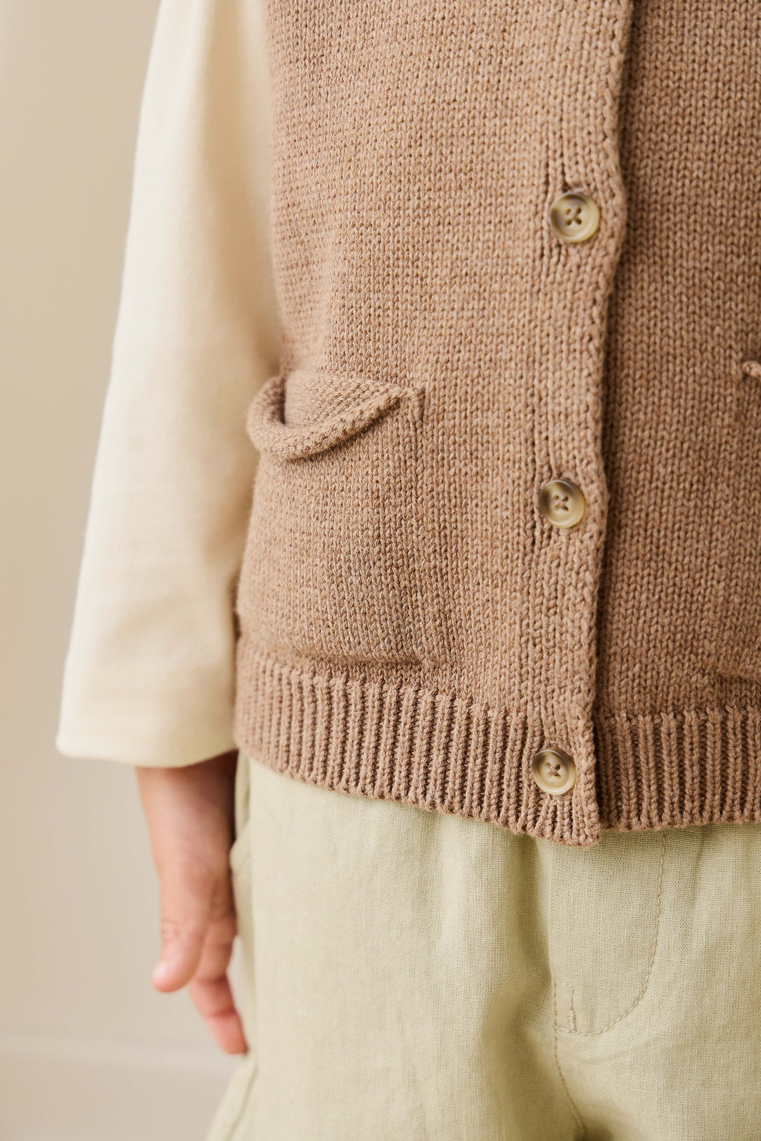 Flynn Vest - Doe Childrens Vest from Jamie Kay NZ