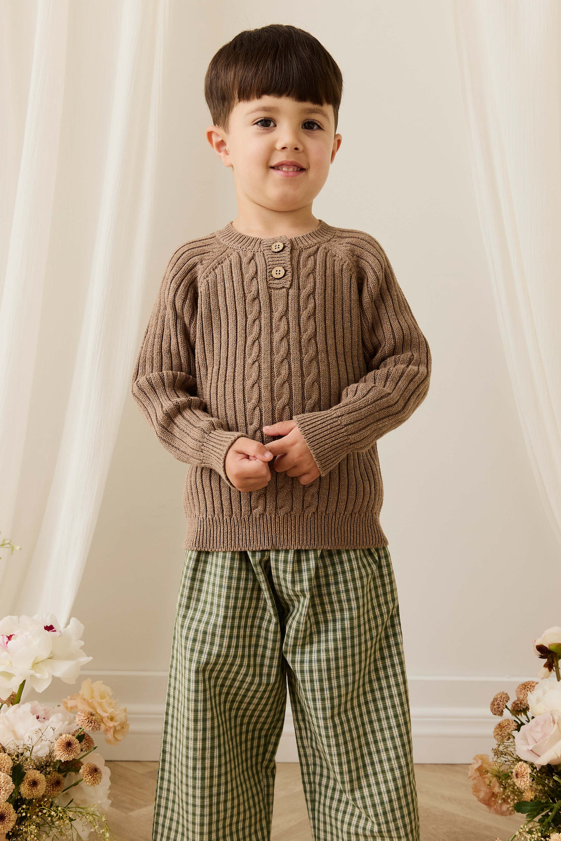 Nathaniel Jumper - Doe Childrens Jumper from Jamie Kay NZ