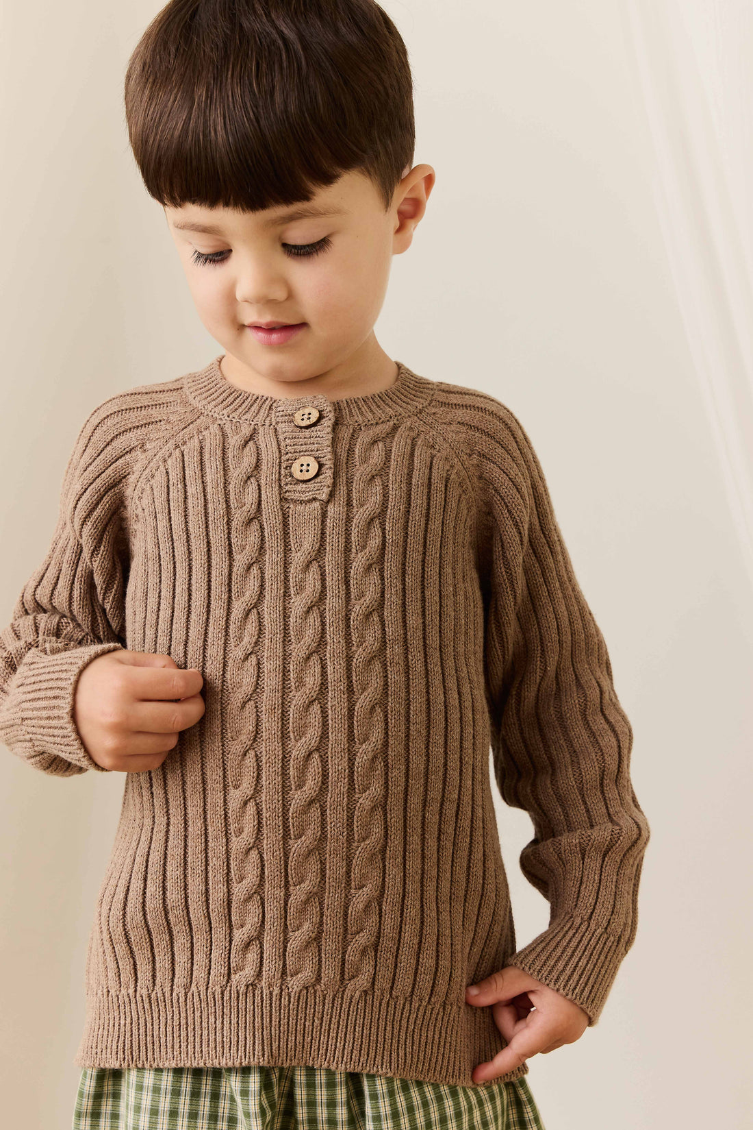 Nathaniel Jumper - Doe Childrens Jumper from Jamie Kay NZ