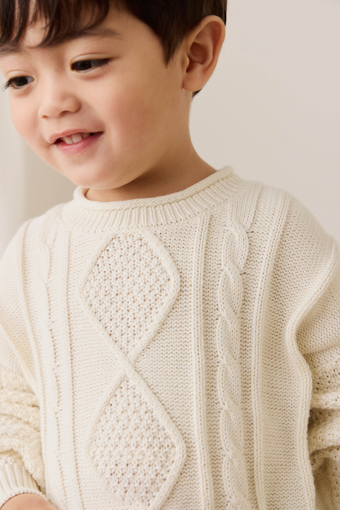 Sloan Jumper - Cloud Childrens Jumper from Jamie Kay NZ