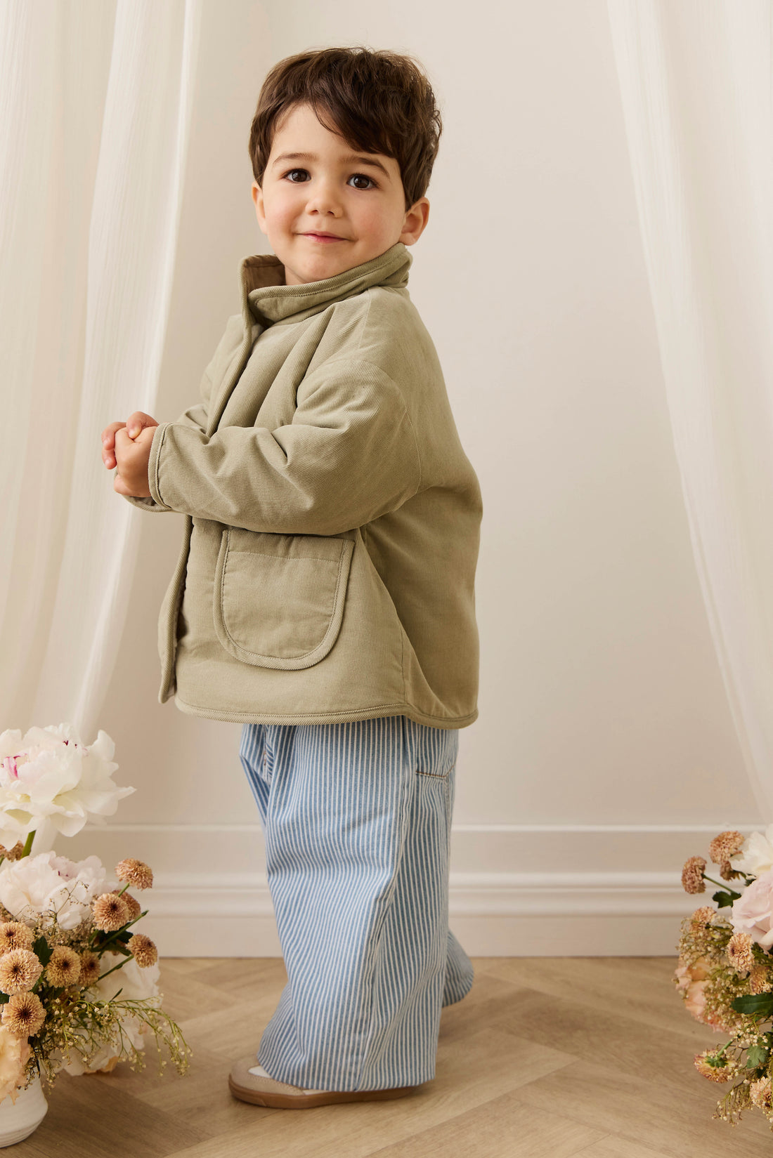 Roscoe Jacket - Lichen Childrens Jacket from Jamie Kay NZ