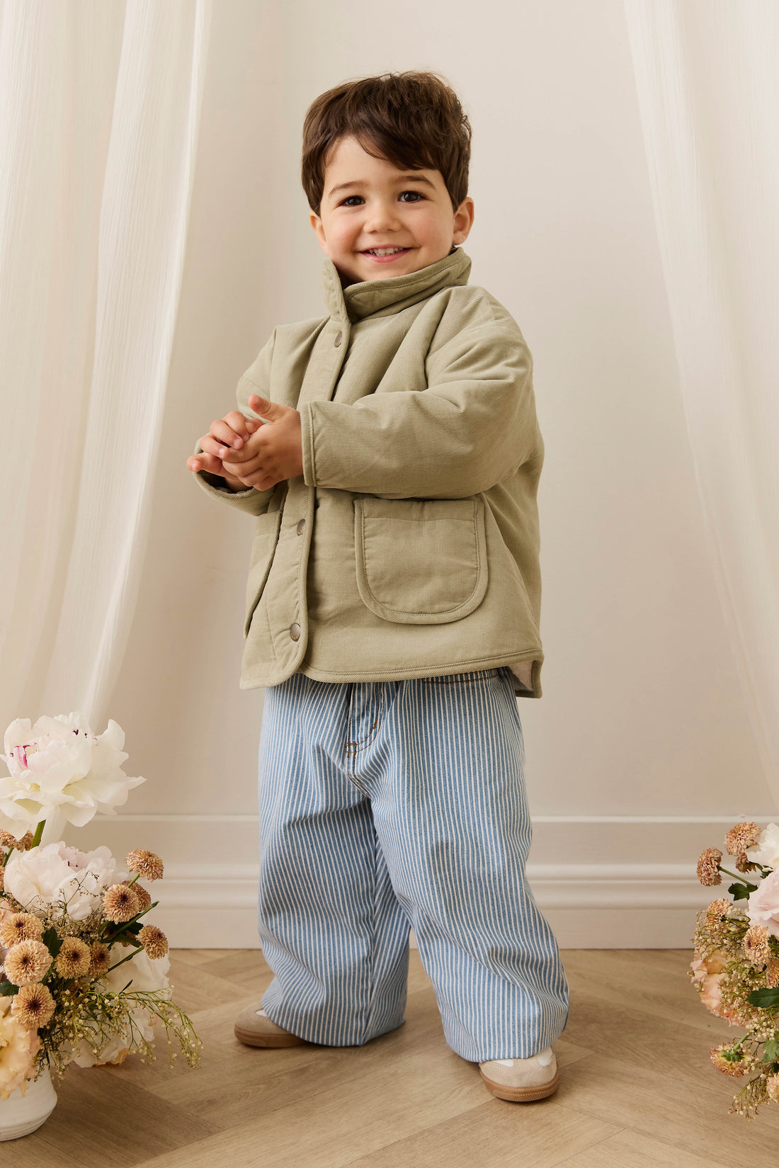 Roscoe Jacket - Lichen Childrens Jacket from Jamie Kay NZ