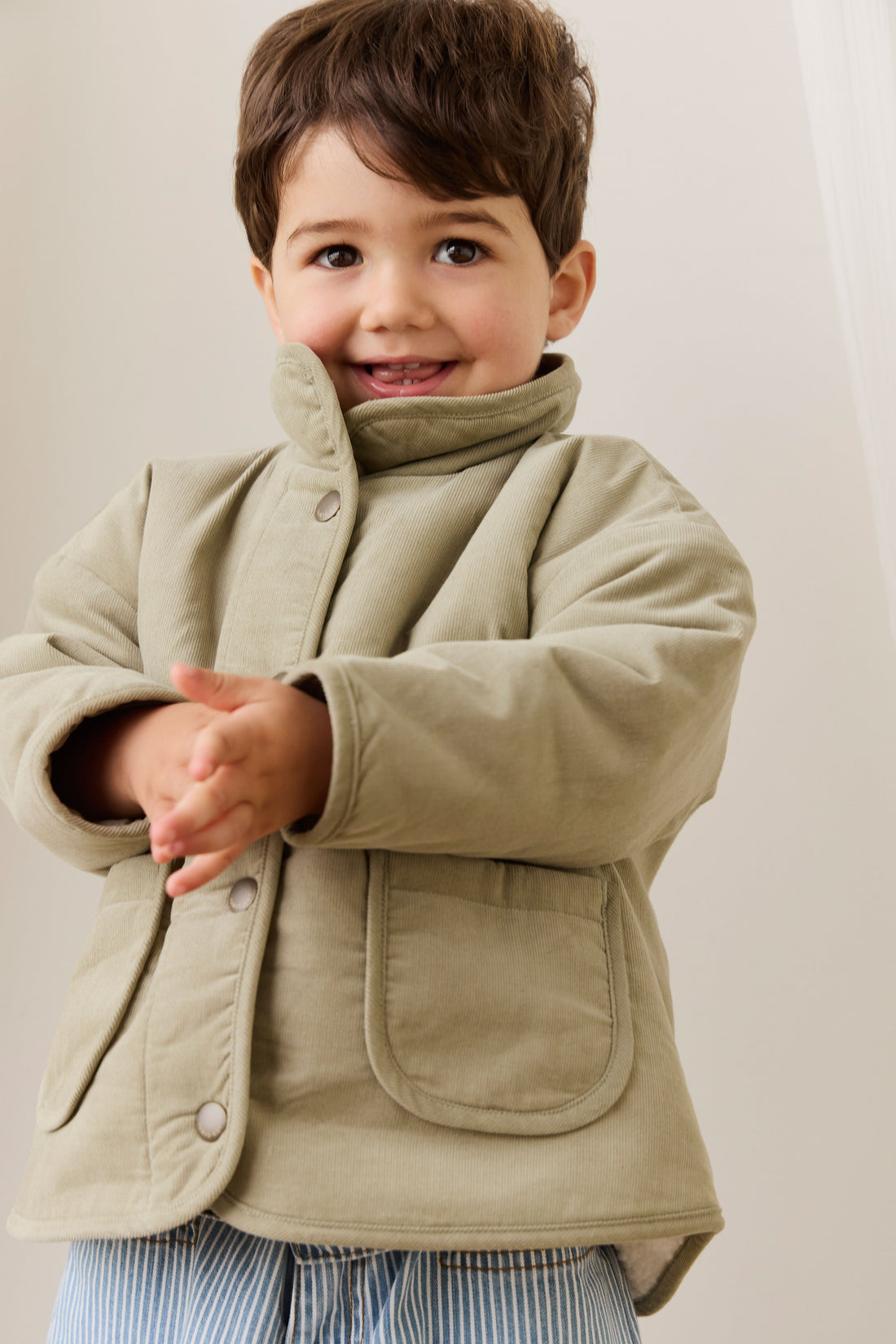 Roscoe Jacket - Lichen Childrens Jacket from Jamie Kay NZ