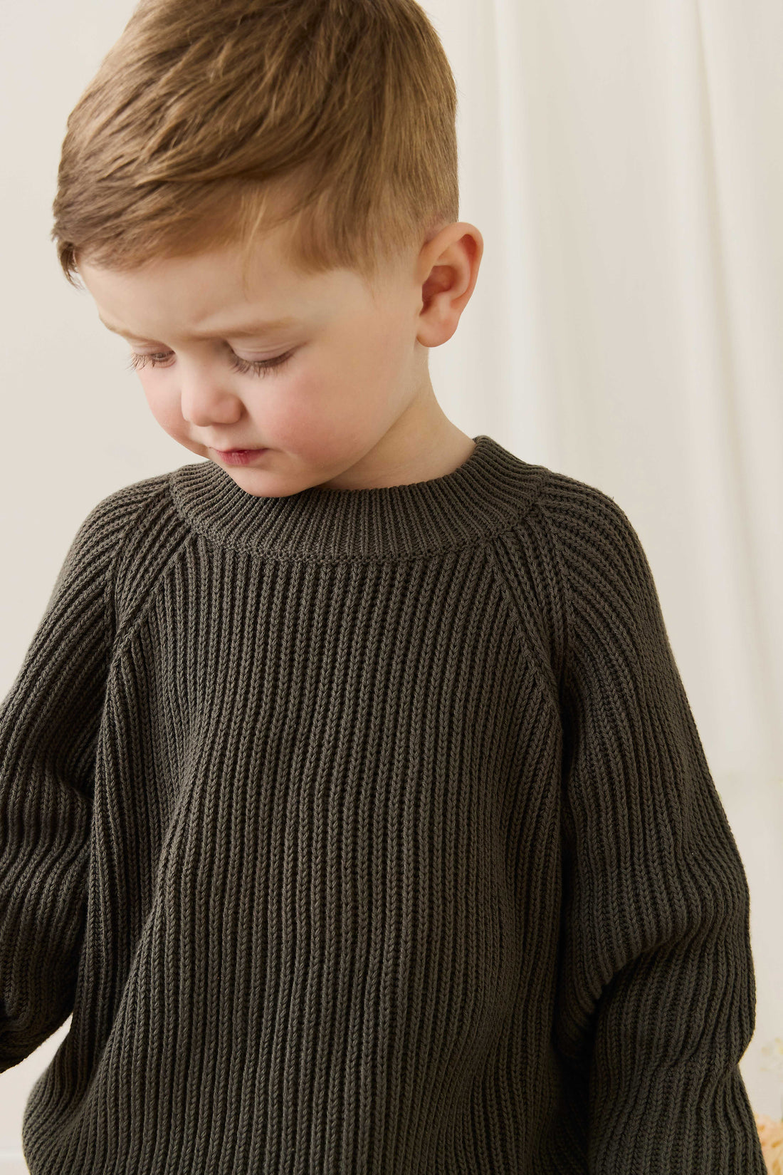 Cyrus Knit Jumper - Vine Childrens Jumper from Jamie Kay NZ
