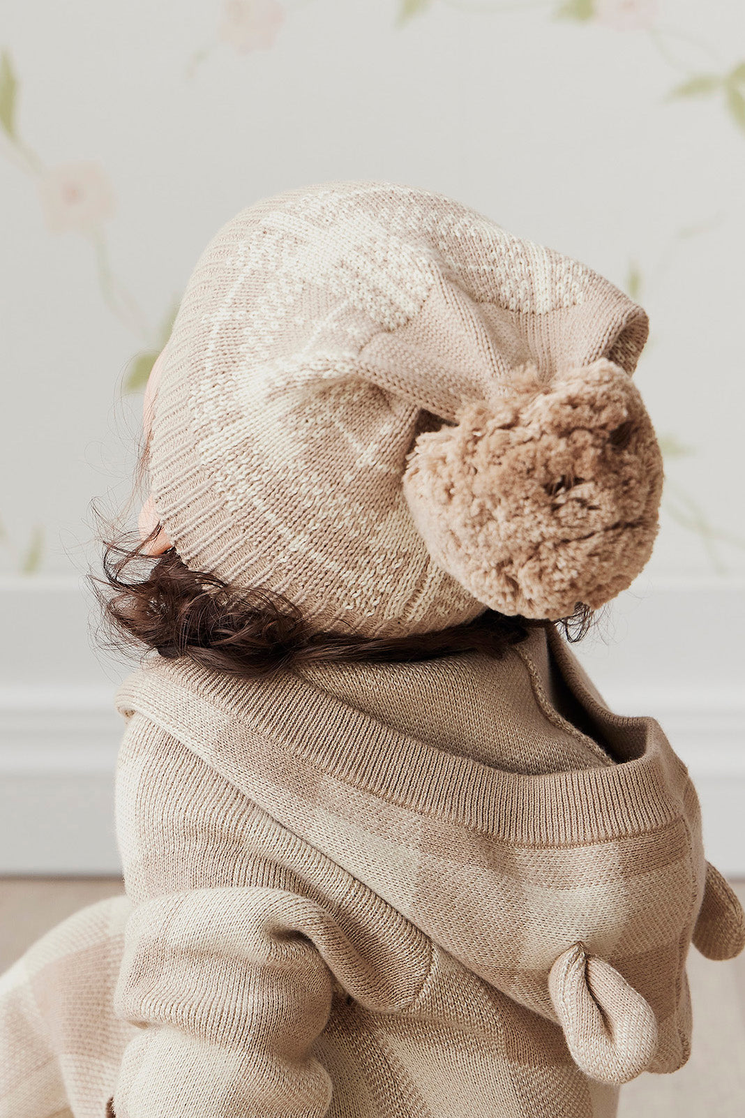 Jasper Hat - Check Jacquard Childrens Hat from Jamie Kay NZ