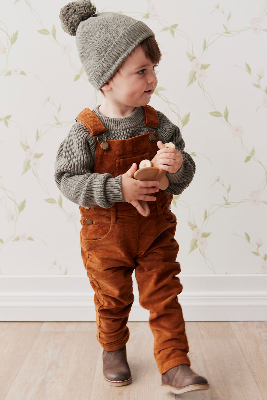 Weston Knit - Pear Childrens Knitwear from Jamie Kay NZ