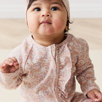 Organic Cotton Melanie Onepiece - Chloe Mauve Childrens Onepiece from Jamie Kay NZ